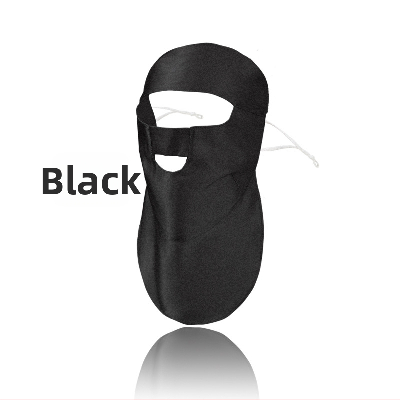 Maska za lice od 100% svile, zaštita od sunca, lagana, 3D dizajn, gradski stil