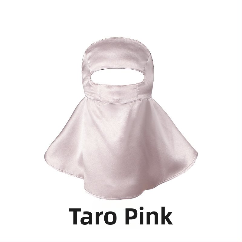 Maska za lice od 100% svile, zaštita od sunca, lagana, 3D dizajn, gradski stil