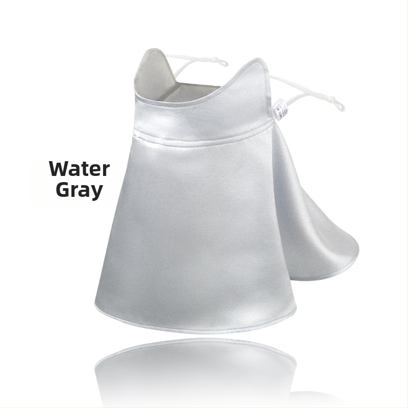 Maska za lice od 100% svile, zaštita od sunca, lagana, 3D dizajn, gradski stil