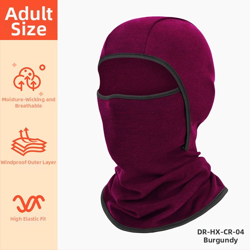 Ruidong Dviračių Kaukė – vėjo atspari, daugiafunkcinė galvos dangtis, poliesterio audinys, unisex