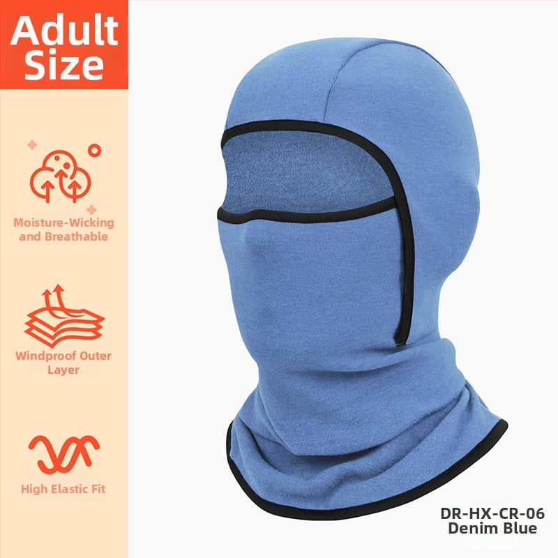 Ruidong Dviračių Kaukė – vėjo atspari, daugiafunkcinė galvos dangtis, poliesterio audinys, unisex