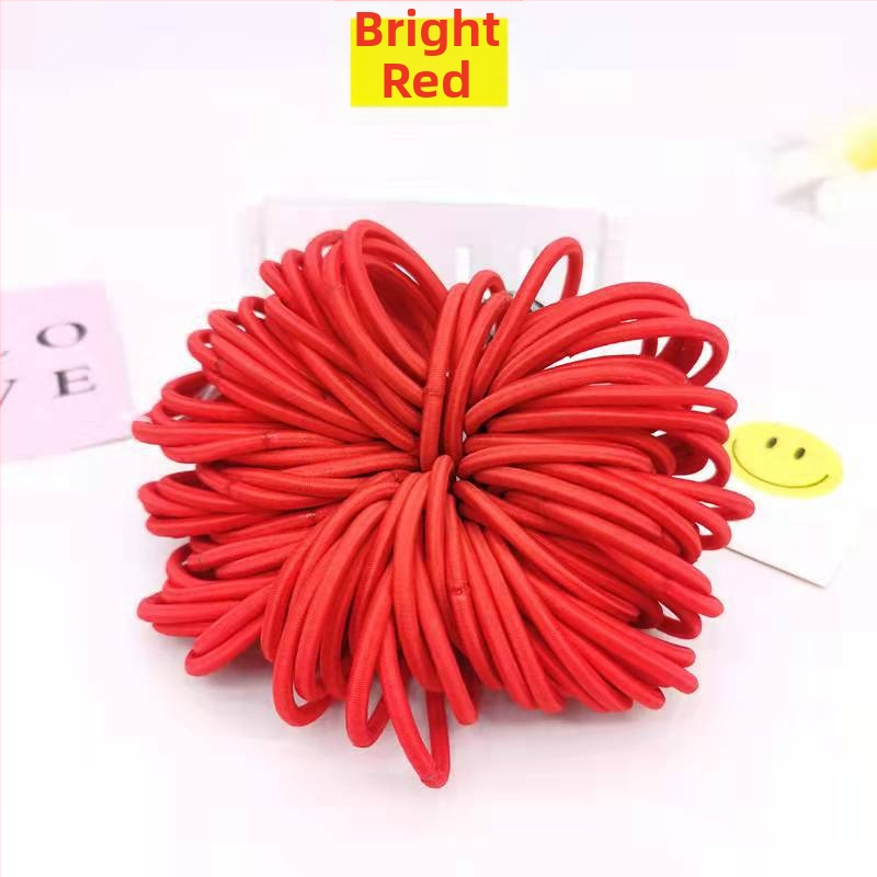 Gumička na vlasy - vysoká elasticita, ručne vyrobená, originálny dizajn, polyesterová vlákno