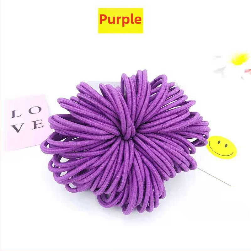 Gumička na vlasy - vysoká elasticita, ručne vyrobená, originálny dizajn, polyesterová vlákno