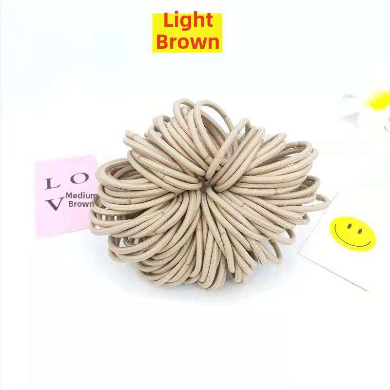 Gumička na vlasy - vysoká elasticita, ručne vyrobená, originálny dizajn, polyesterová vlákno