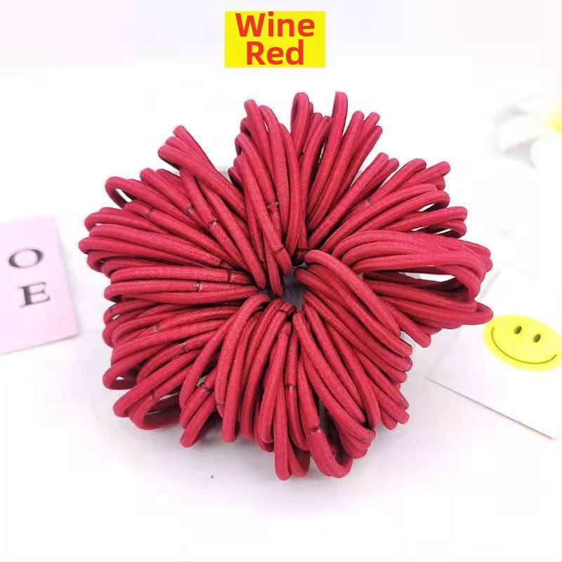 Gumička na vlasy - vysoká elasticita, ručne vyrobená, originálny dizajn, polyesterová vlákno