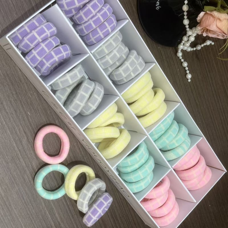 Лента за коса – найлонова, висока еластичност, марка Zhaoyi, корейски стил, прецизна изработка