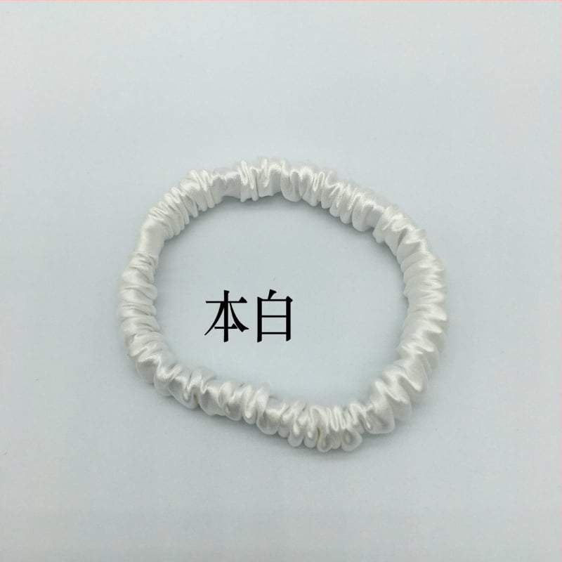 Мулберри коприна пръстен за коса, ръчна изработка, семпъл свободен стил, модерен градски стил