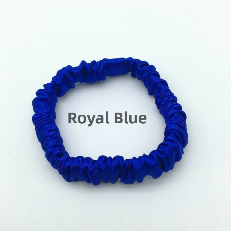 Мулберри коприна пръстен за коса, ръчна изработка, семпъл свободен стил, модерен градски стил