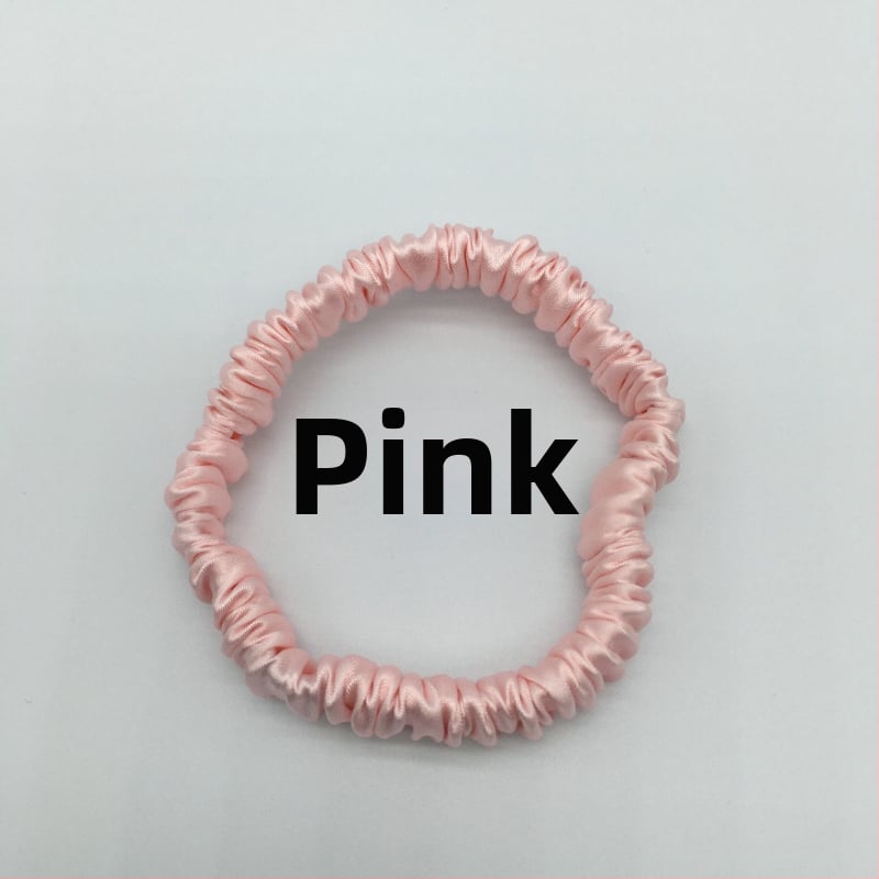 Мулберри коприна пръстен за коса, ръчна изработка, семпъл свободен стил, модерен градски стил