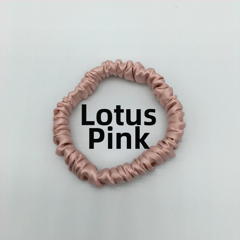 Мулберри коприна пръстен за коса, ръчна изработка, семпъл свободен стил, модерен градски стил