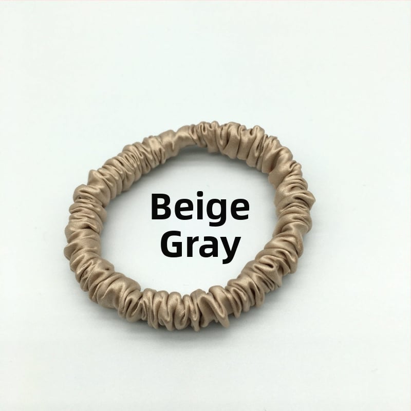 Мулберри коприна пръстен за коса, ръчна изработка, семпъл свободен стил, модерен градски стил