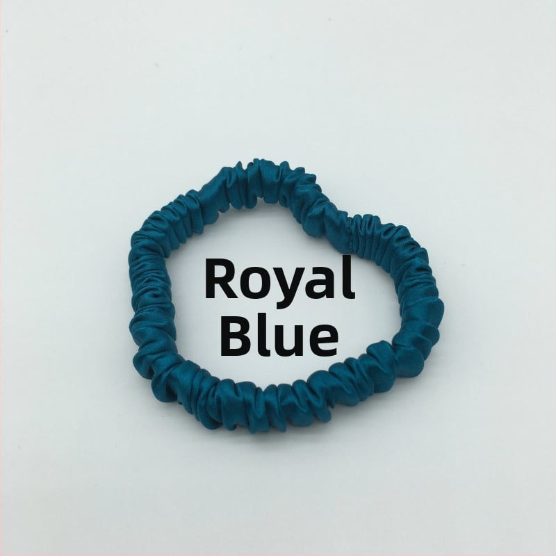 Мулберри коприна пръстен за коса, ръчна изработка, семпъл свободен стил, модерен градски стил