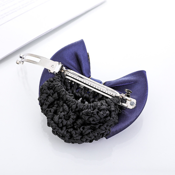 Naxuan — ръчно изработено аксесоар за глава със клип за коса с пружина, пасторален и свежо-сладък стил, пролет 2025