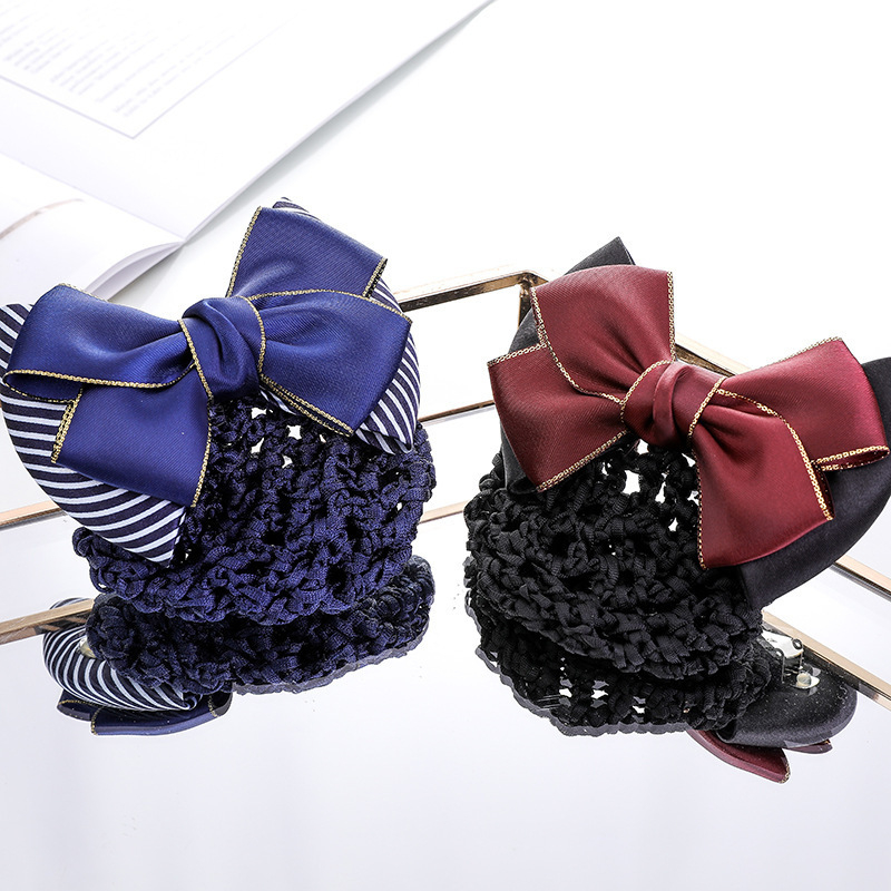 Naxuan — ръчно изработено аксесоар за глава със клип за коса с пружина, пасторален и свежо-сладък стил, пролет 2025