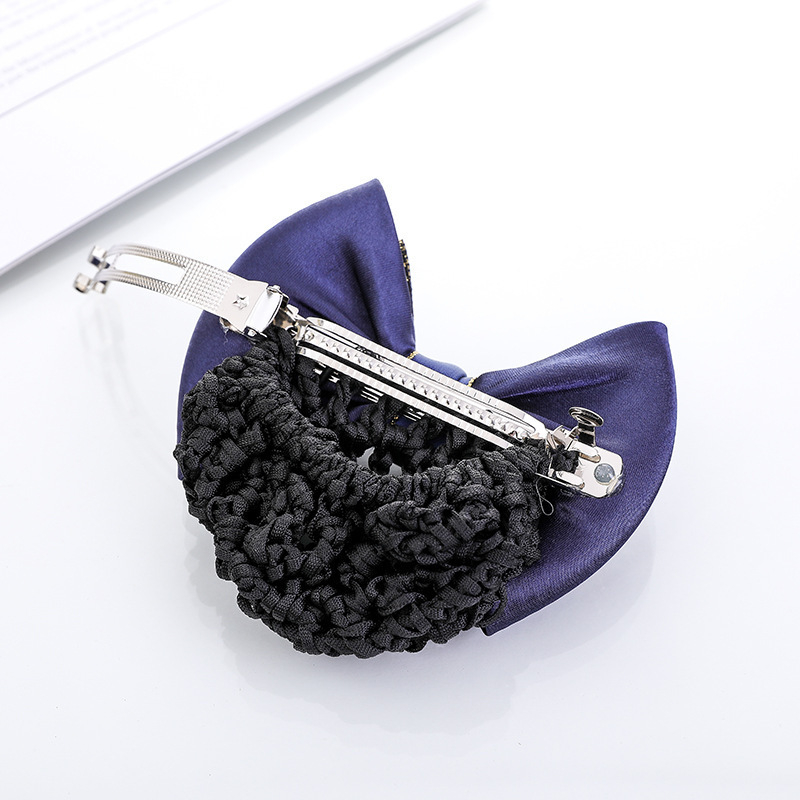 Naxuan — ръчно изработено аксесоар за глава със клип за коса с пружина, пасторален и свежо-сладък стил, пролет 2025