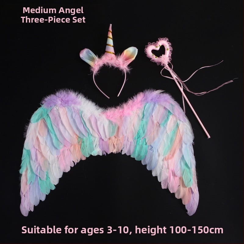 Φτερούγες με πολύχρωμα φτερά – Αξεσουάρ πλάτης για νεράιδες σε φωτογραφίες και θεατρικές παραστάσεις, για ενήλικες και παιδιά (Υλικό: Άλλο; Συσκευασία: Άλλο; Εισαγόμενο: Όχι; Άδεια IP: Όχι; Κατάλληλο για: Κινέζικη Ημέρα Ερωτευμένων)