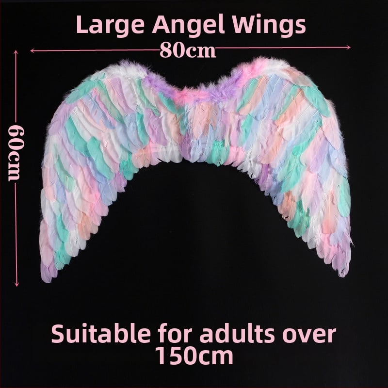 Φτερούγες με πολύχρωμα φτερά – Αξεσουάρ πλάτης για νεράιδες σε φωτογραφίες και θεατρικές παραστάσεις, για ενήλικες και παιδιά (Υλικό: Άλλο; Συσκευασία: Άλλο; Εισαγόμενο: Όχι; Άδεια IP: Όχι; Κατάλληλο για: Κινέζικη Ημέρα Ερωτευμένων)