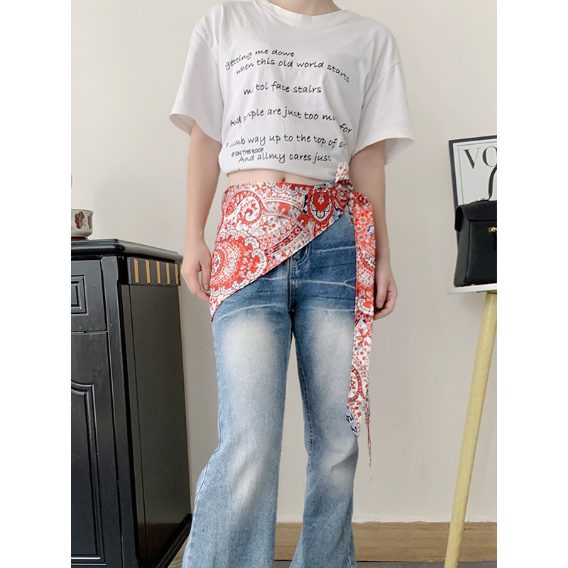 Centură de talie din țesătură, pentru femei, stil sport, potrivită pentru vară, primăvară și toamnă, lansare toamna 2025