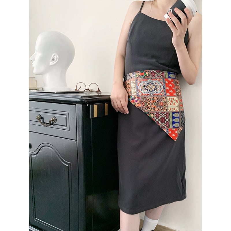 Centură de talie din țesătură, pentru femei, stil sport, potrivită pentru vară, primăvară și toamnă, lansare toamna 2025