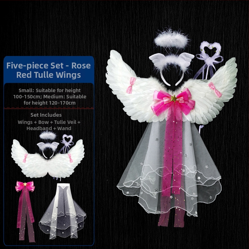 Eņģeļu spārni cosplayam — no spalvām, roku darbs, pielāgojama, skatuves rekvizīts, muguras dekors