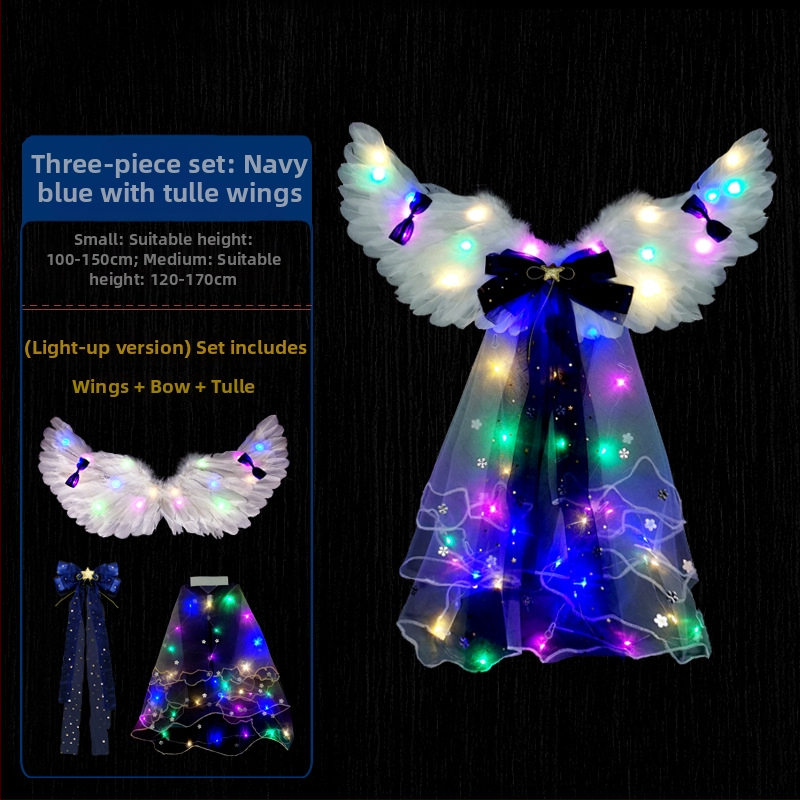 Eņģeļu spārni cosplayam — no spalvām, roku darbs, pielāgojama, skatuves rekvizīts, muguras dekors