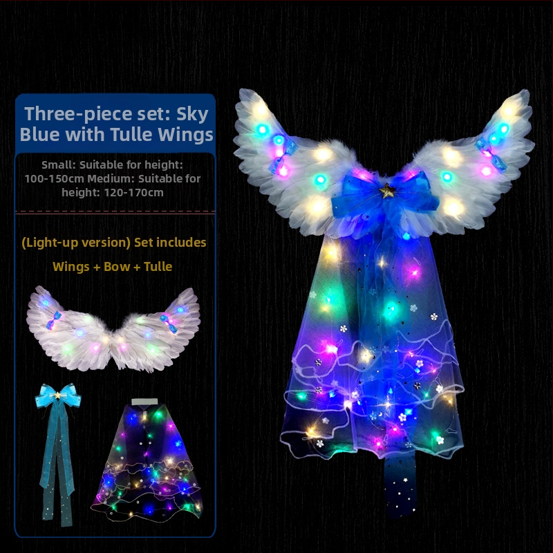 Eņģeļu spārni cosplayam — no spalvām, roku darbs, pielāgojama, skatuves rekvizīts, muguras dekors