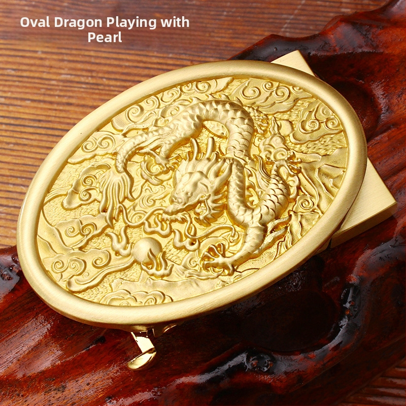 Automatinė diržo sagtis iš vario su 3D įspaustu skraidančio erelio motyvu