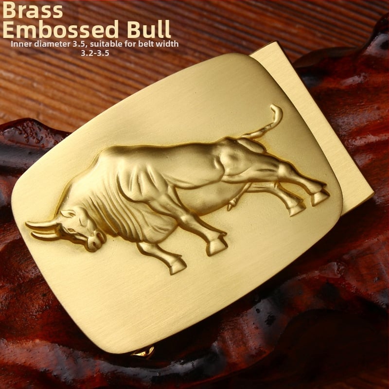 Automatinė diržo sagtis iš vario su 3D įspaustu skraidančio erelio motyvu