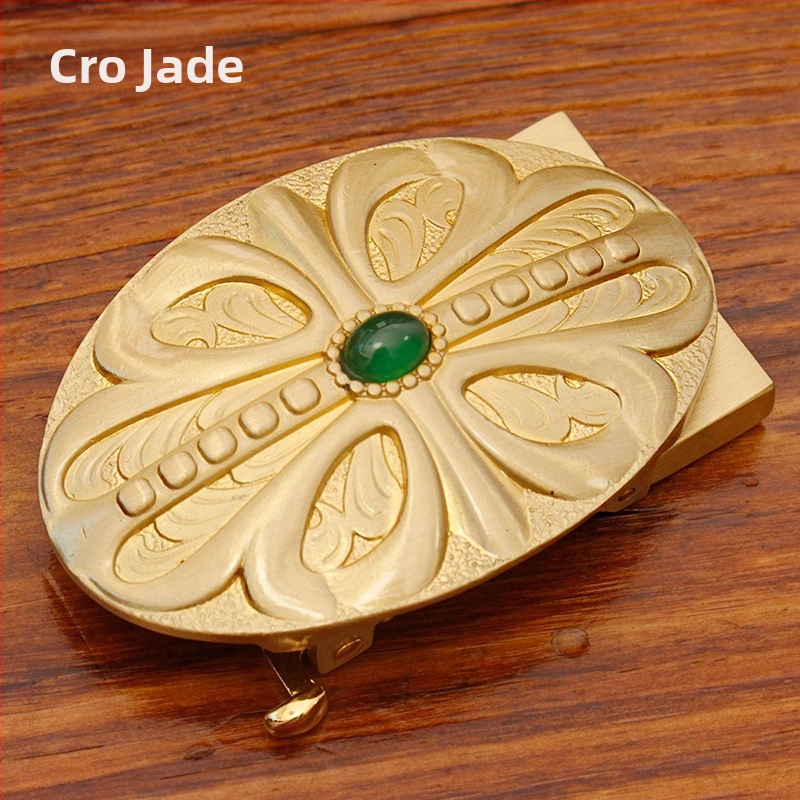 Automatinė diržo sagtis iš vario su 3D įspaustu skraidančio erelio motyvu