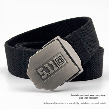 Curea din pânză pentru bărbați, cu cataramă din aliaj, cataramă automată, lățime 2–4 cm