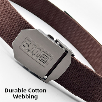 Curea din pânză pentru bărbați, cu cataramă din aliaj, cataramă automată, lățime 2–4 cm