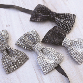 Leptir kravata s rhinestones, Korejski stil, Unisex, Ravna glava, Smola