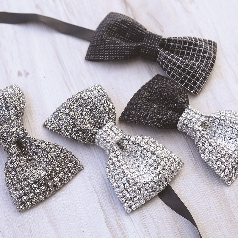 Leptir kravata s rhinestones, Korejski stil, Unisex, Ravna glava, Smola
