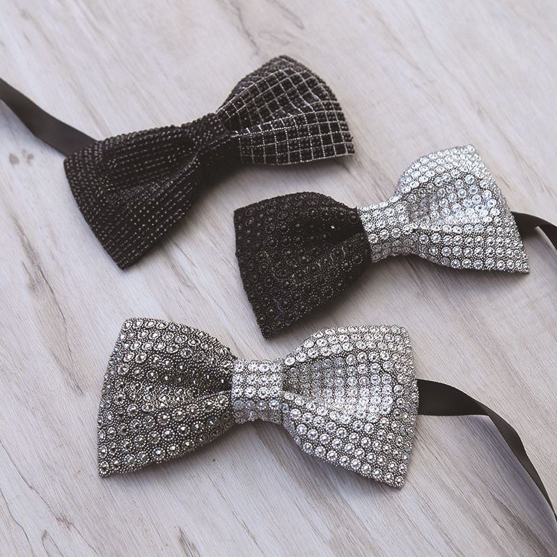 Leptir kravata s rhinestones, Korejski stil, Unisex, Ravna glava, Smola