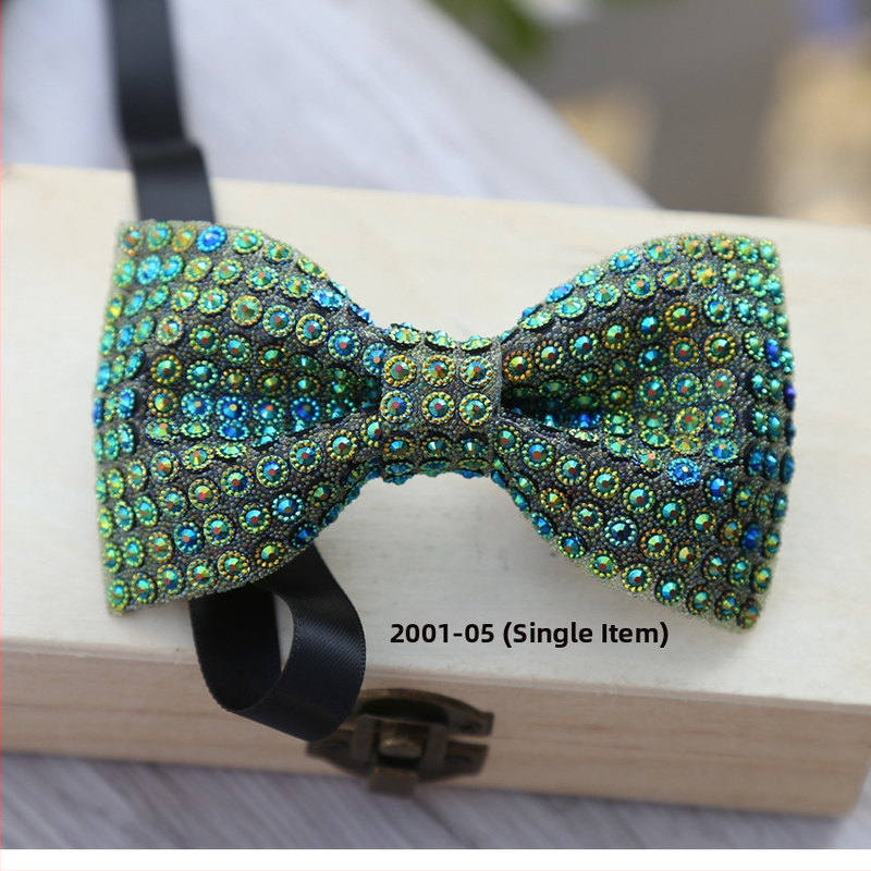 Leptir kravata s rhinestones, Korejski stil, Unisex, Ravna glava, Smola