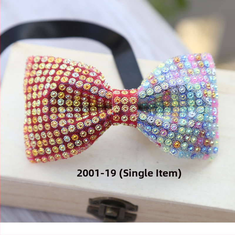 Leptir kravata s rhinestones, Korejski stil, Unisex, Ravna glava, Smola
