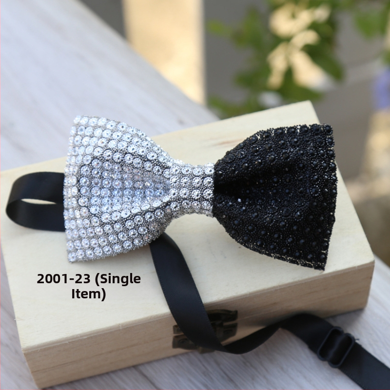 Leptir kravata s rhinestones, Korejski stil, Unisex, Ravna glava, Smola