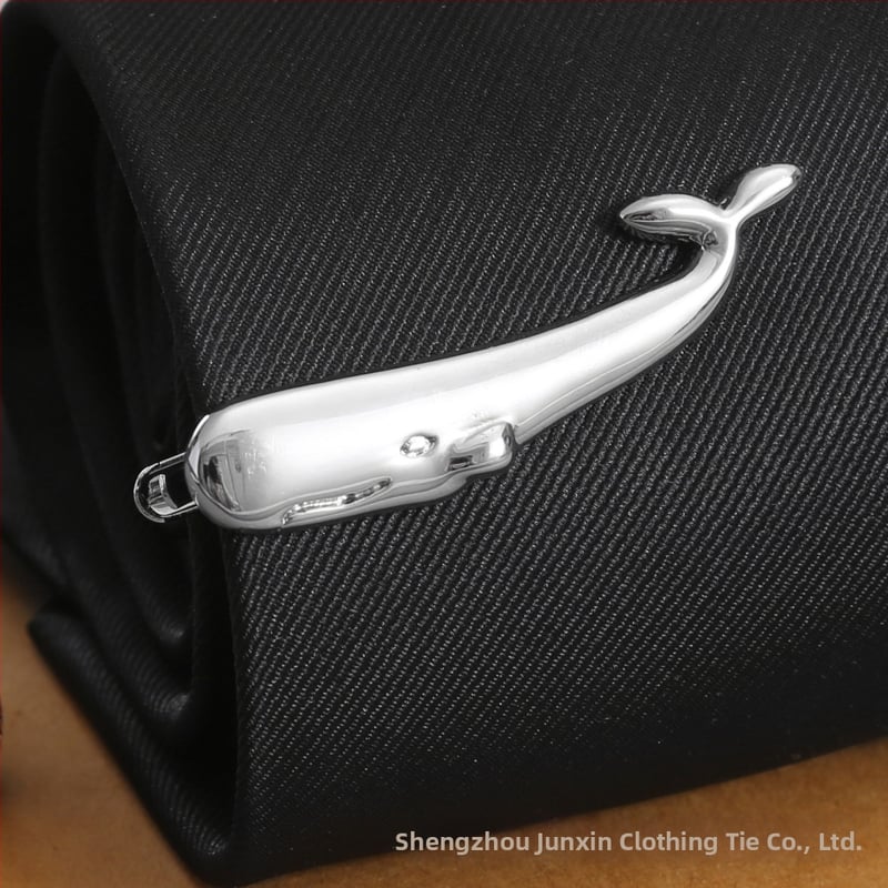 Клип за вратовръзка от мед, 18K чистота, плосък дизайн, унисекс, корейски стил, карикатурен герой