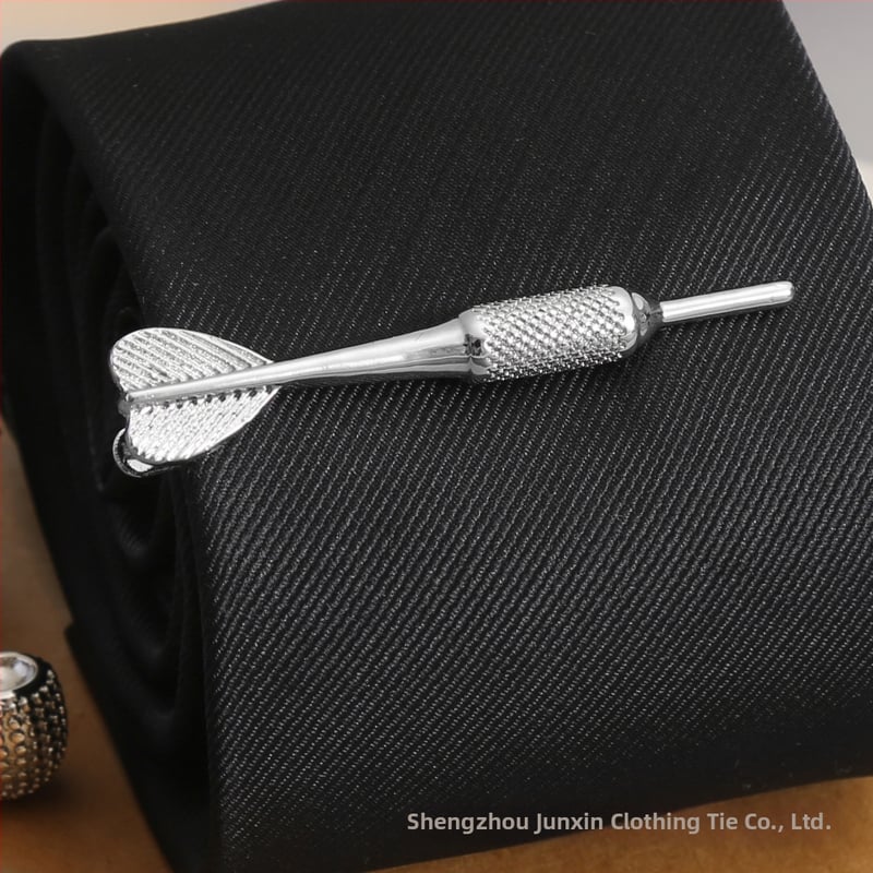 Клип за вратовръзка от мед, 18K чистота, плосък дизайн, унисекс, корейски стил, карикатурен герой