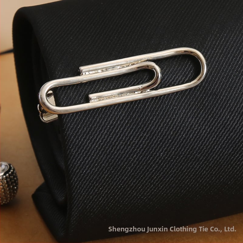 Клип за вратовръзка от мед, 18K чистота, плосък дизайн, унисекс, корейски стил, карикатурен герой