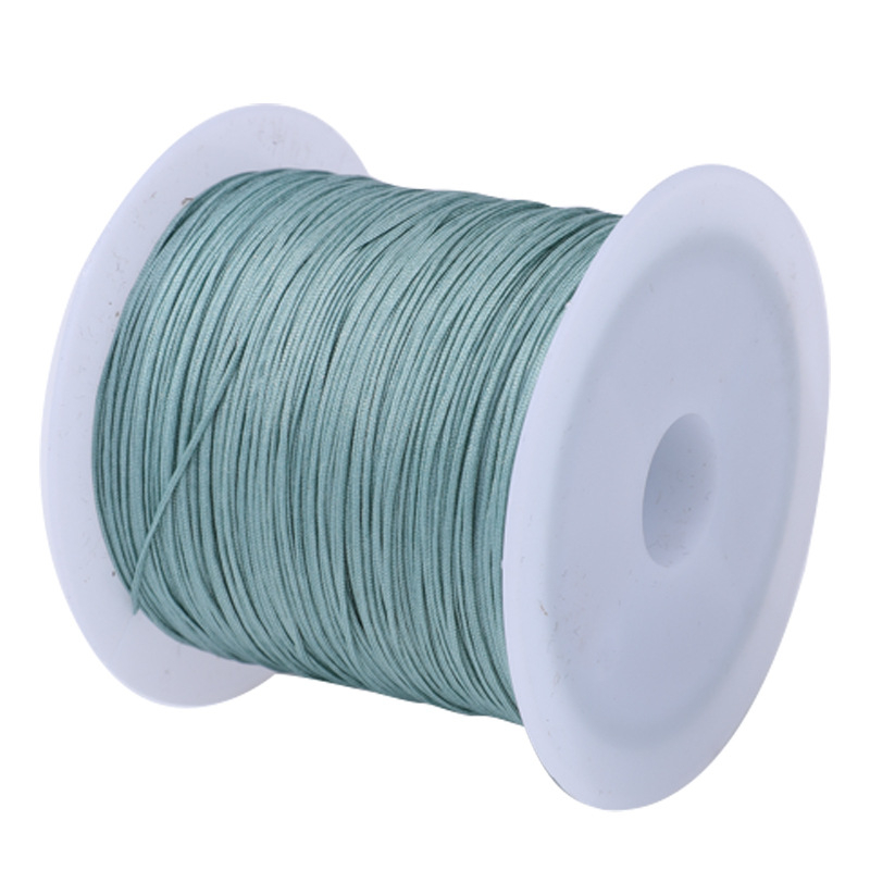 Rankų darbo karoliukų virvė pakabukui (poliesteris, Boring, 2021 ruduo)