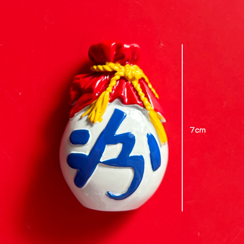 Magnet za hladnjak s motivima Shanxi muzeja (Taiyuan, Datong, Yungang špilje, Hanging Temple, Yingxian drvena kula) – Perle; Materijal: agat; Tehnologija obrade: Drugo; Proljeće 2025