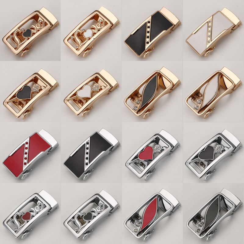 Cap de cataramă automată pentru curea, din aliaj, lățime 2-4 cm, model simplu