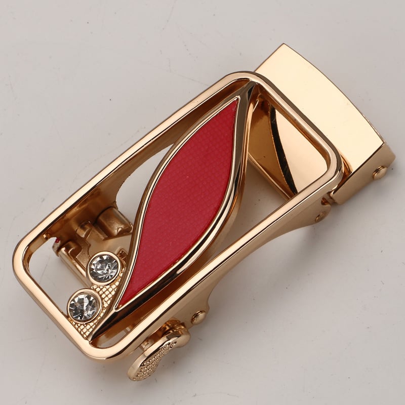 Cap de cataramă automată pentru curea, din aliaj, lățime 2-4 cm, model simplu