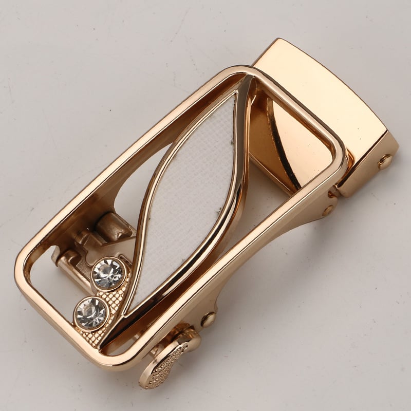 Cap de cataramă automată pentru curea, din aliaj, lățime 2-4 cm, model simplu