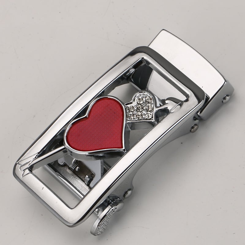 Cap de cataramă automată pentru curea, din aliaj, lățime 2-4 cm, model simplu