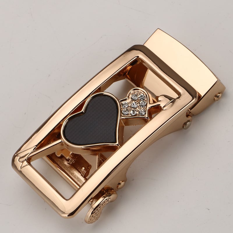 Cap de cataramă automată pentru curea, din aliaj, lățime 2-4 cm, model simplu