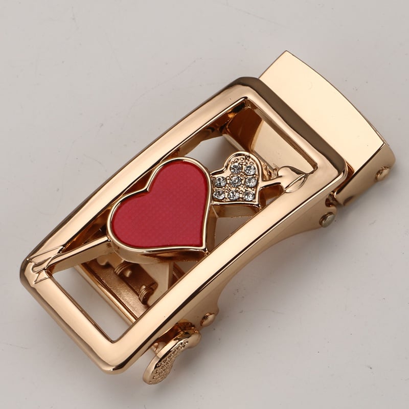 Cap de cataramă automată pentru curea, din aliaj, lățime 2-4 cm, model simplu