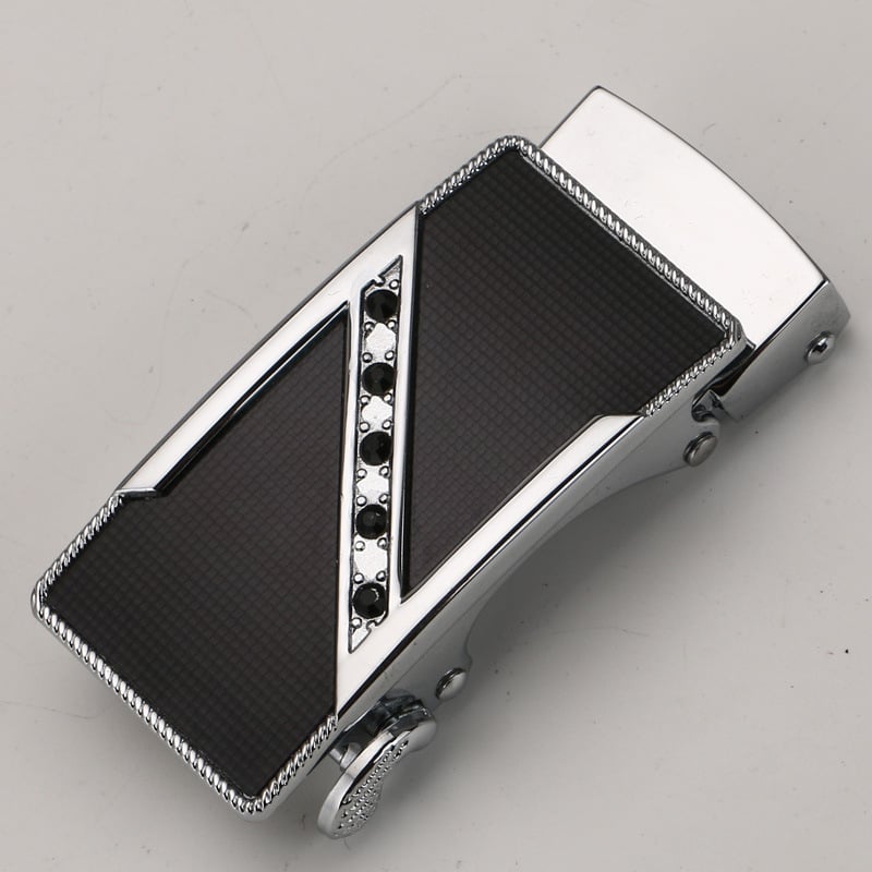 Cap de cataramă automată pentru curea, din aliaj, lățime 2-4 cm, model simplu