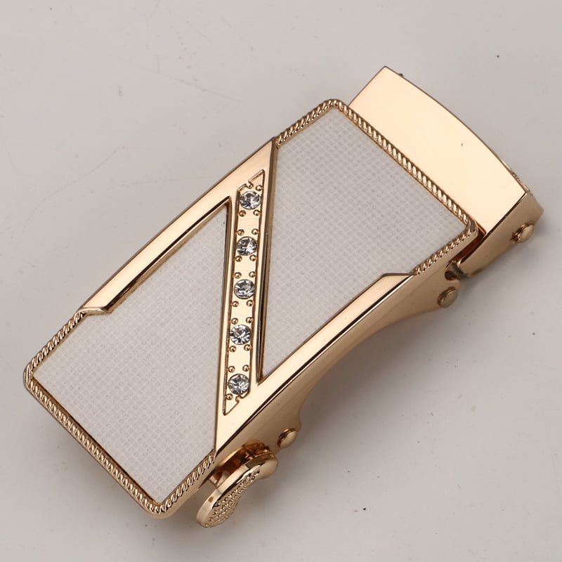 Cap de cataramă automată pentru curea, din aliaj, lățime 2-4 cm, model simplu